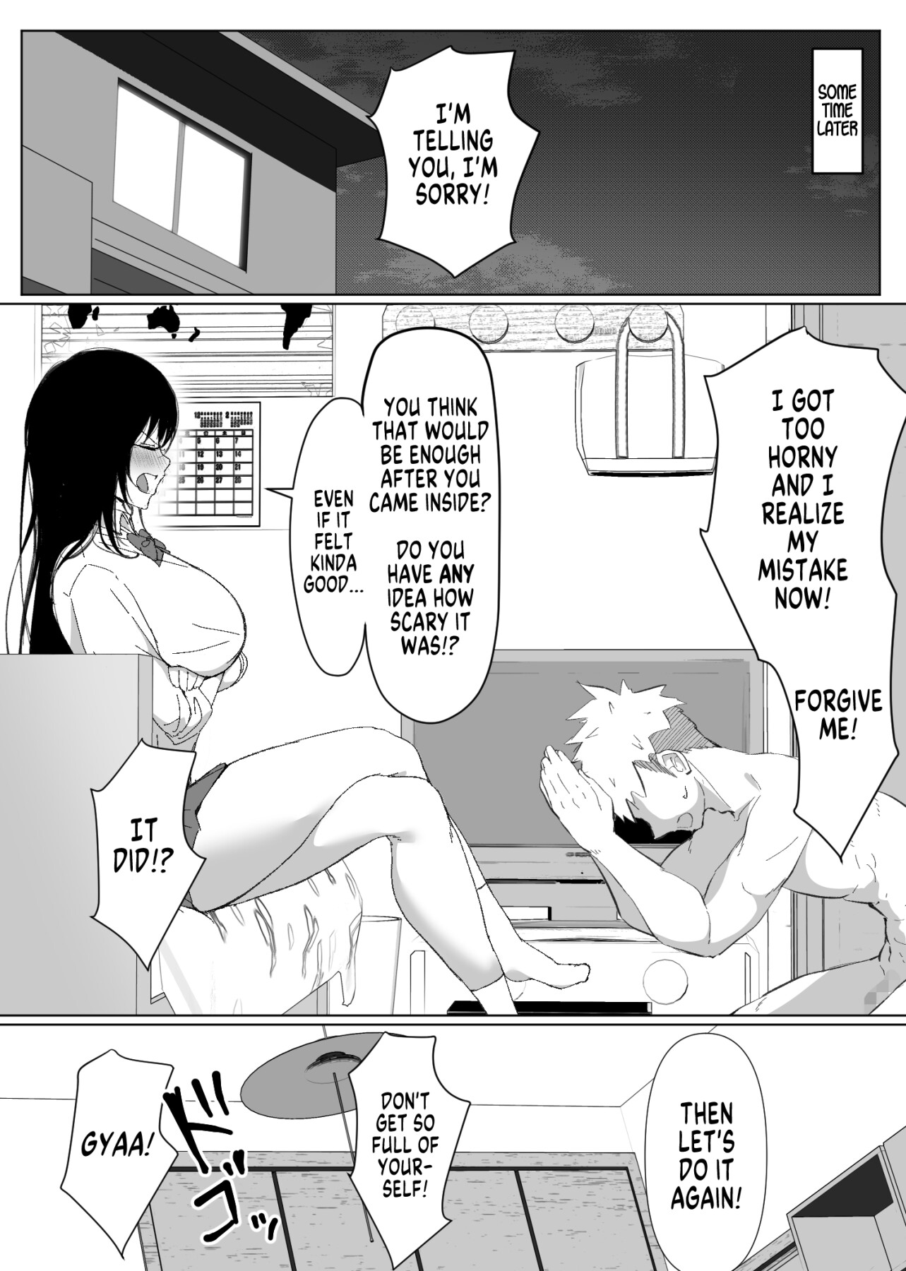 Hentai Manga Comic-A Story About Getting Genderswapped And Having Raw Sex With Your Childhood Friend-Read-31